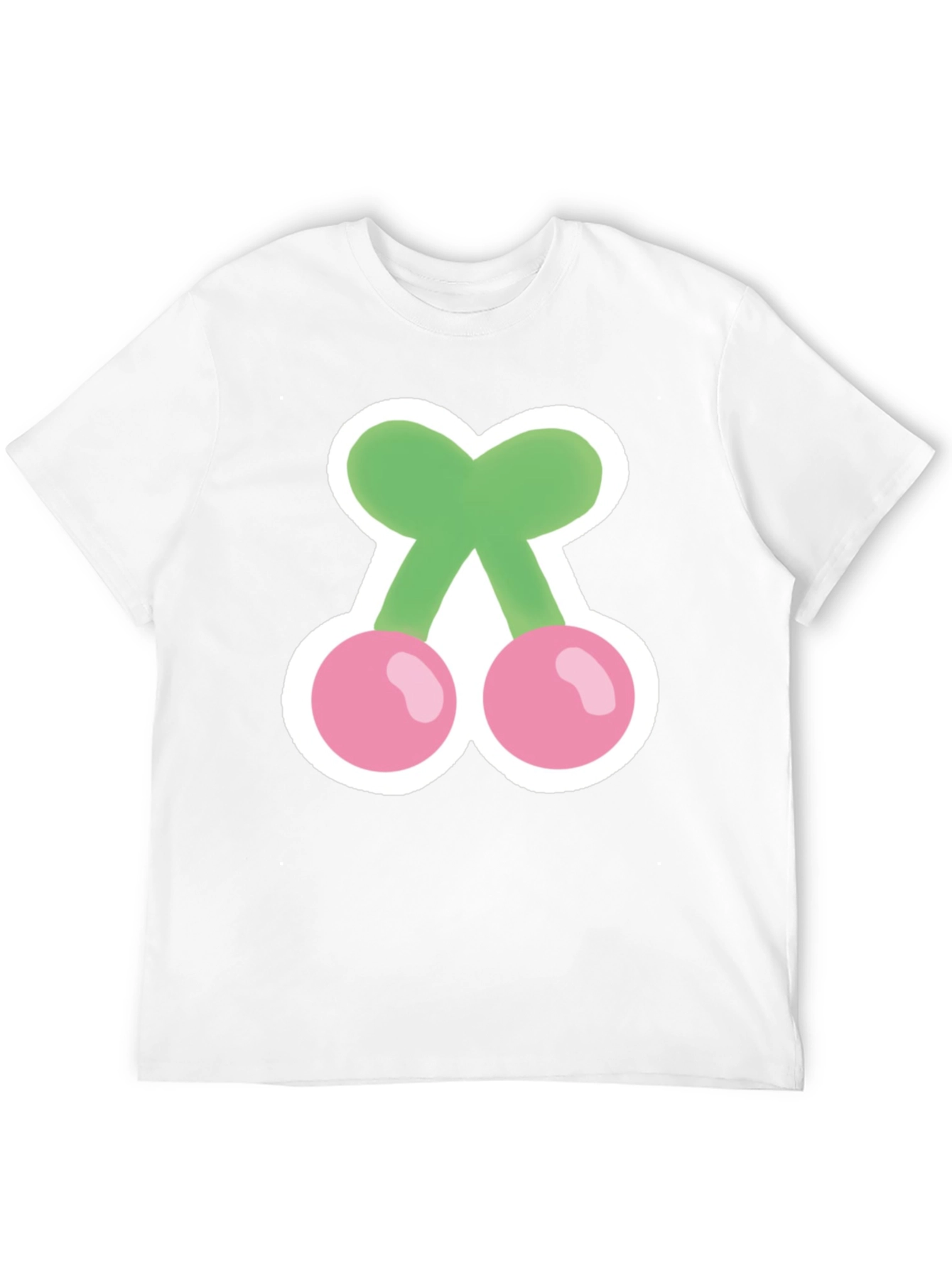 Cherry Graphic T-Shirt - Soft Cotton Blend