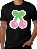 Cherry Graphic T-Shirt - Soft Cotton Blend