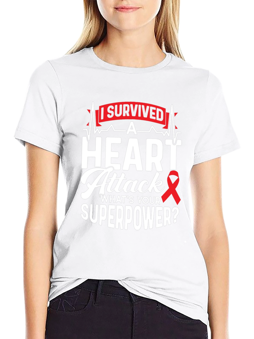 Heart Attack Survivor T-Shirt - Whats Your Superpower?