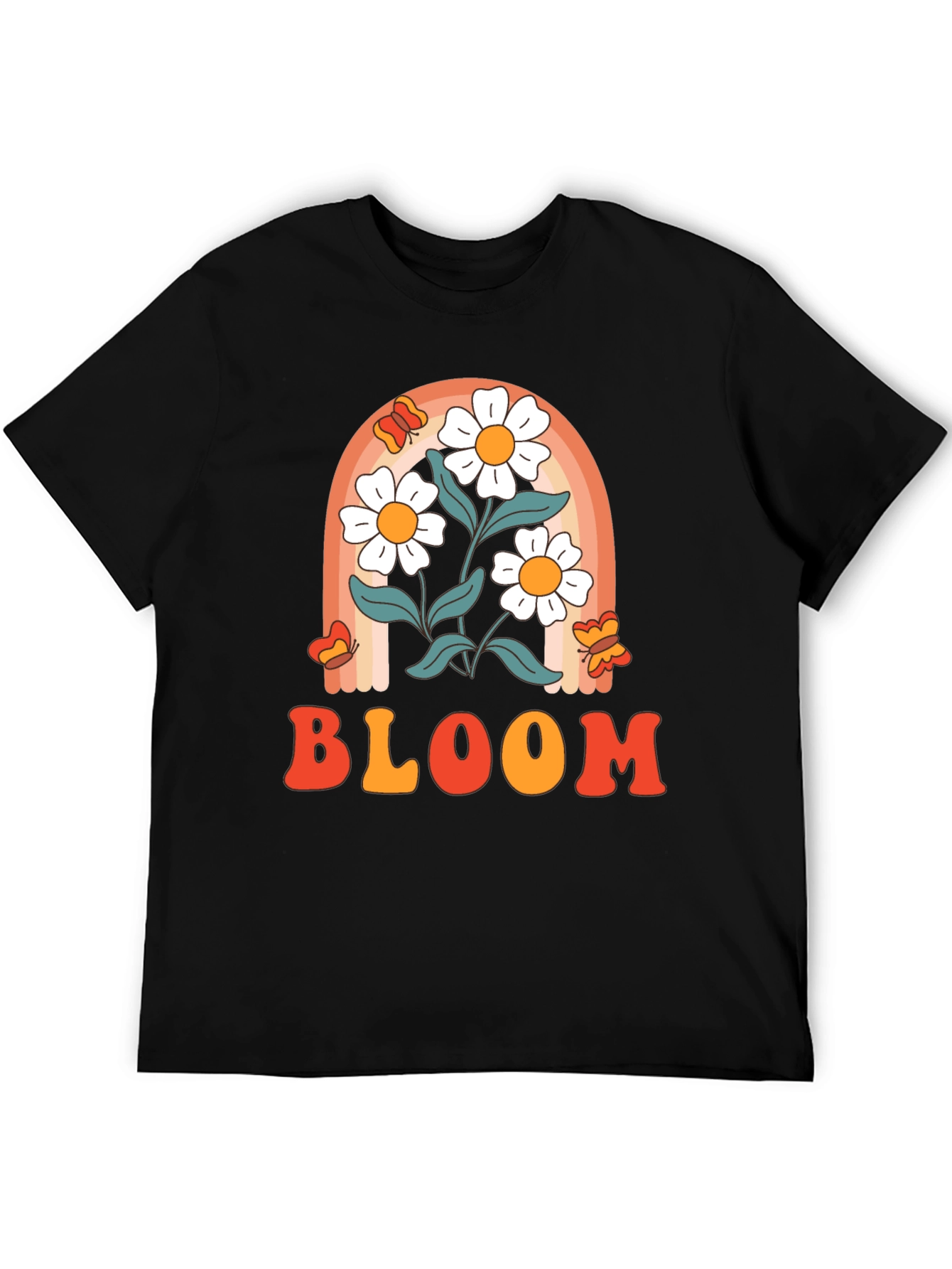 Retro Bloom Graphic Tee - Comfort & Style
