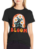 Retro Bloom Graphic Tee - Comfort & Style