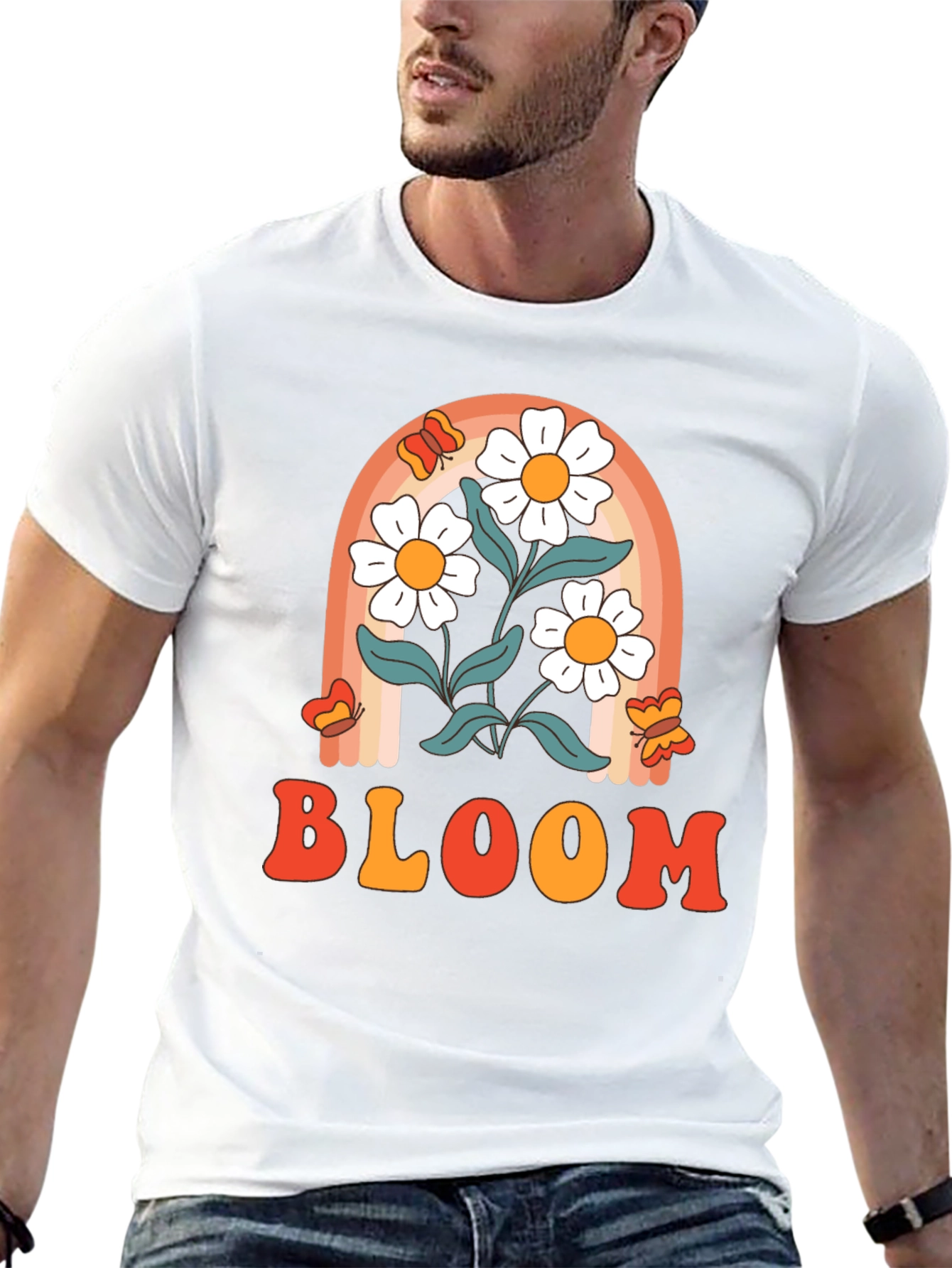 Retro Bloom Graphic Tee - Comfort & Style