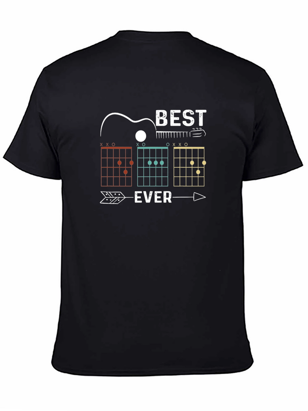 Best Ever Guitar Chords Graphic T-Shirt