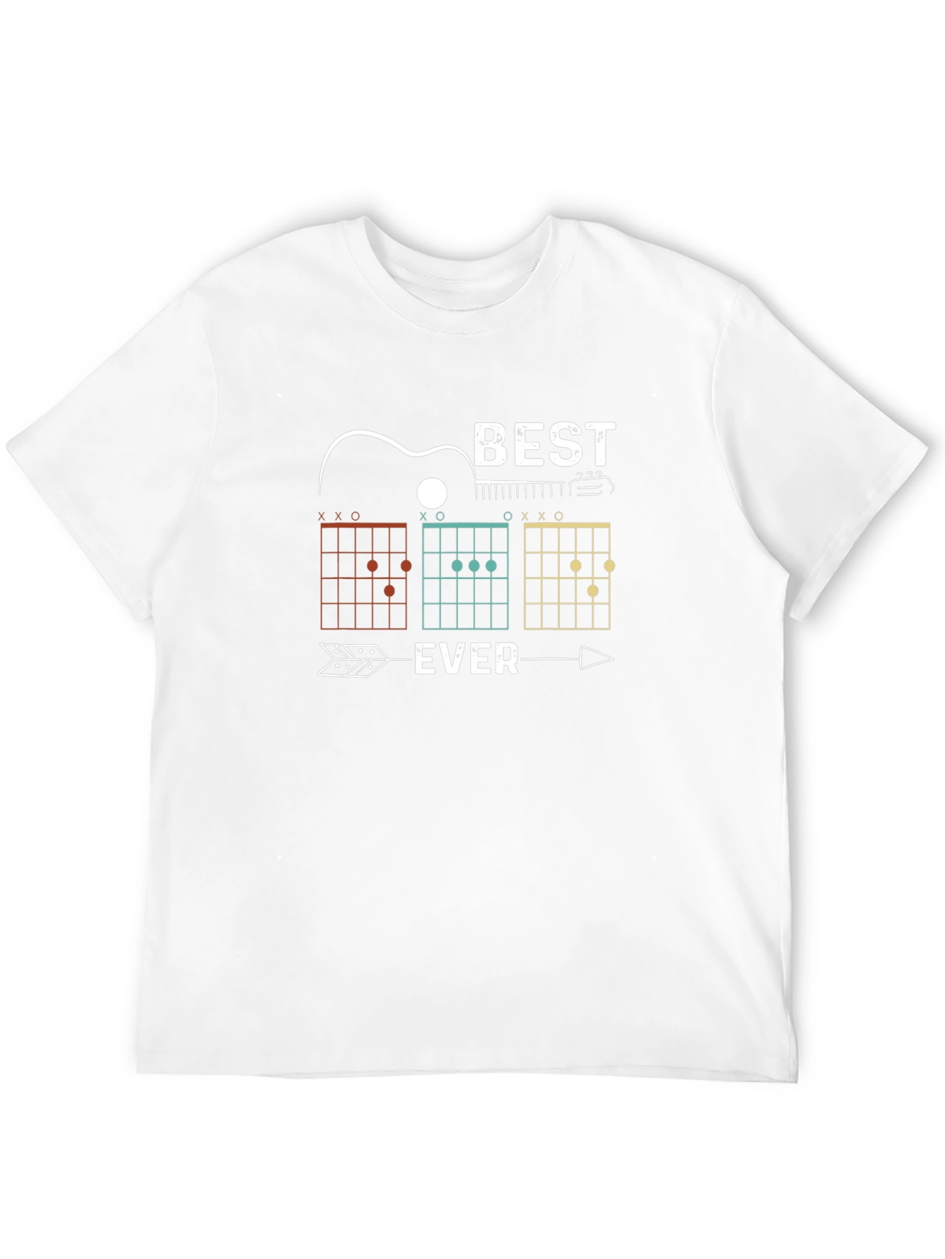 Best Ever Guitar Chords Graphic T-Shirt