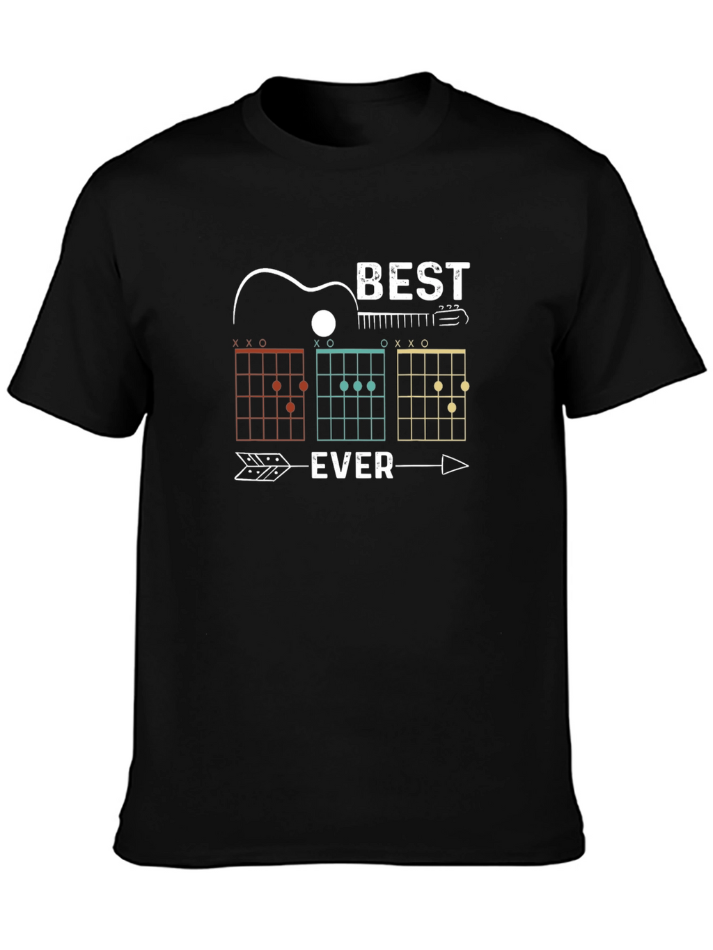 Best Ever Guitar Chords Graphic T-Shirt