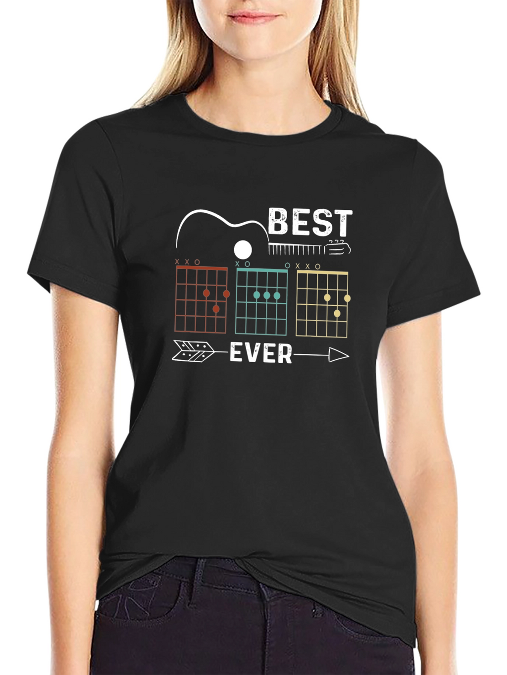 Best Ever Guitar Chords Graphic T-Shirt