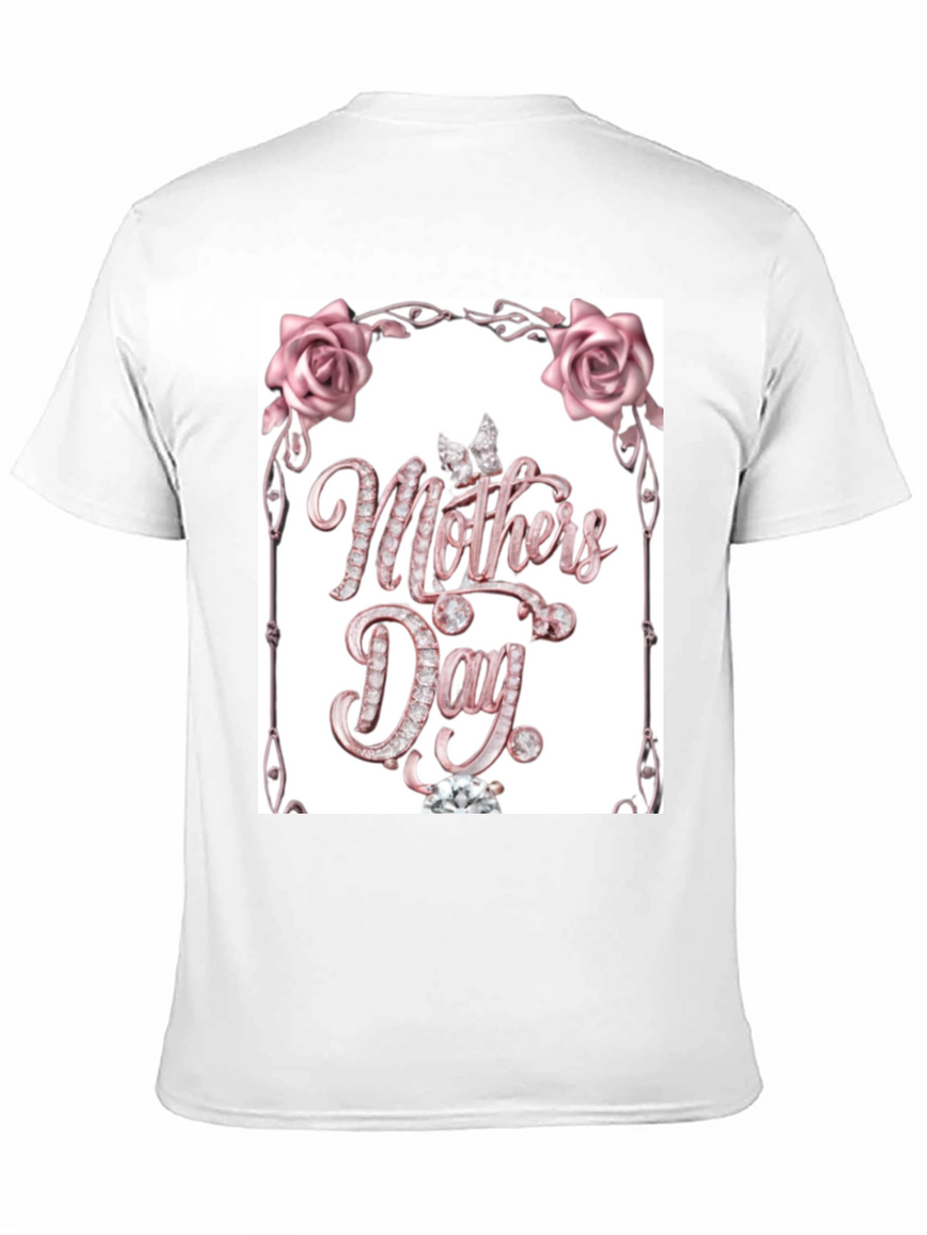 Diamond Mothers Day Black T-Shirt