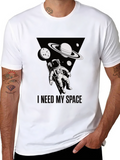 I Need My Space T-Shirt - Astronaut Graphic Tee