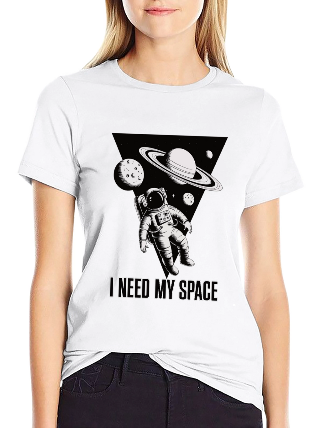 I Need My Space T-Shirt - Astronaut Graphic Tee