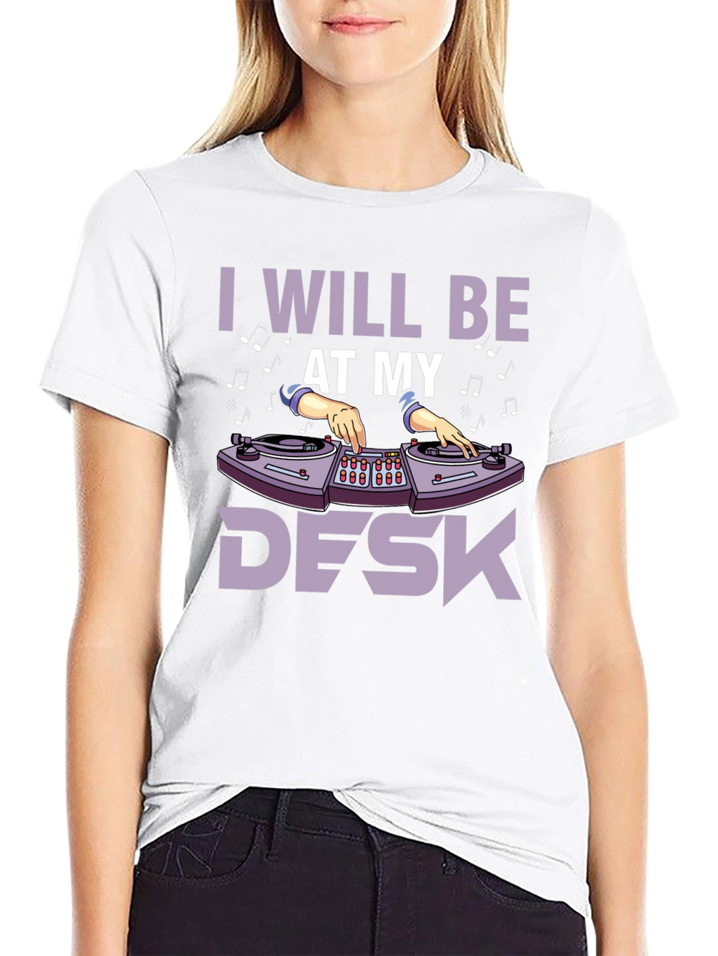 DJ At My Desk Graphic Tee