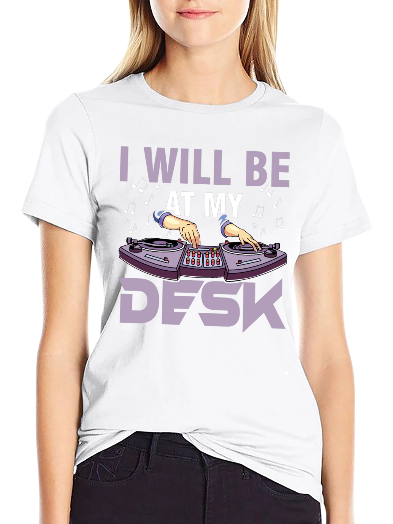 DJ At My Desk Graphic Tee