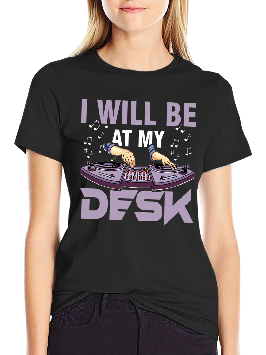 DJ At My Desk Graphic Tee