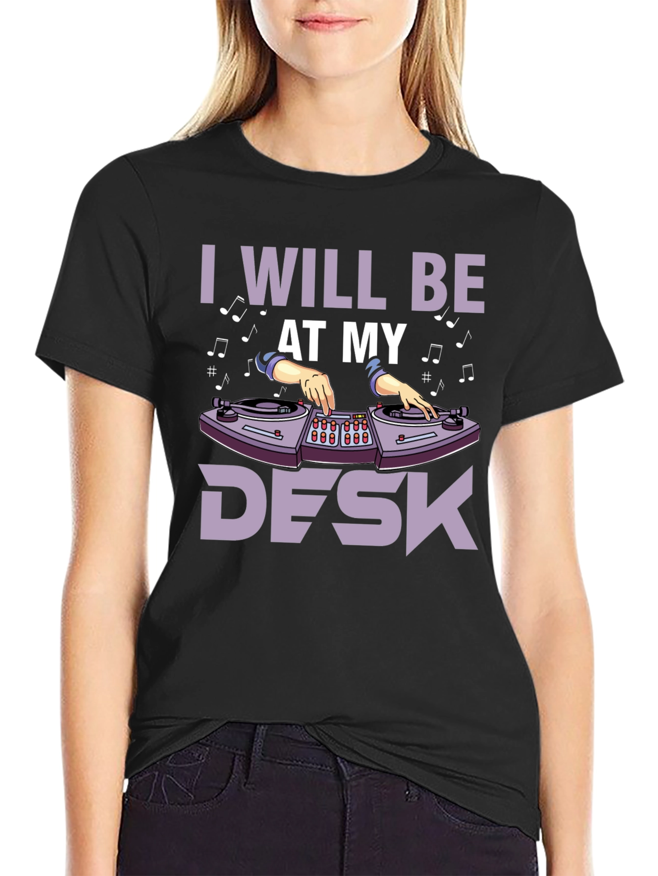 DJ At My Desk Graphic Tee