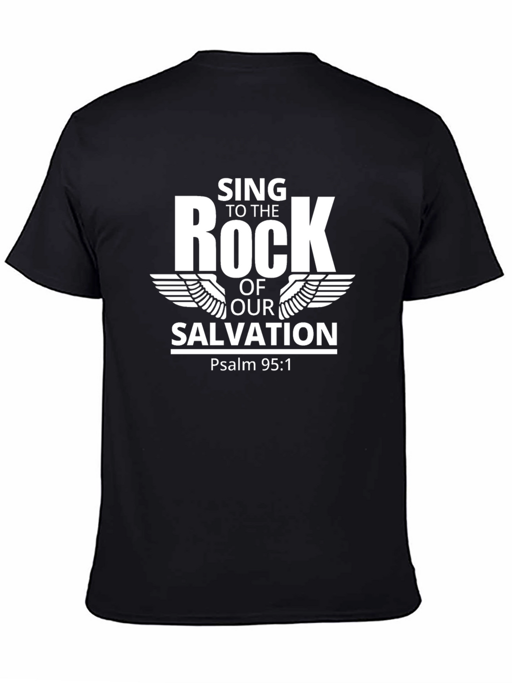 Sing to the Rock Graphic Tee - Christian Apparel