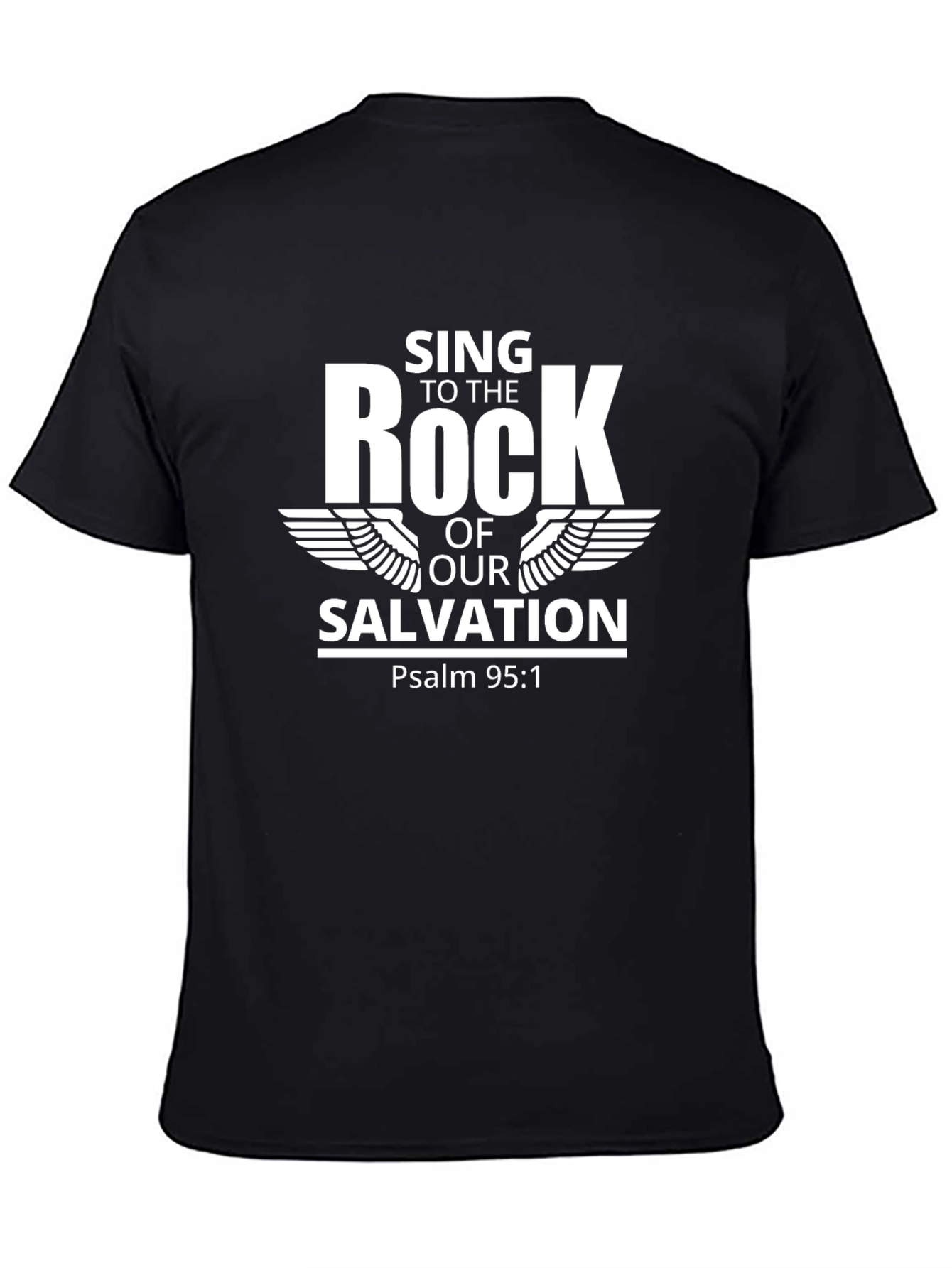 Sing to the Rock Graphic Tee - Christian Apparel