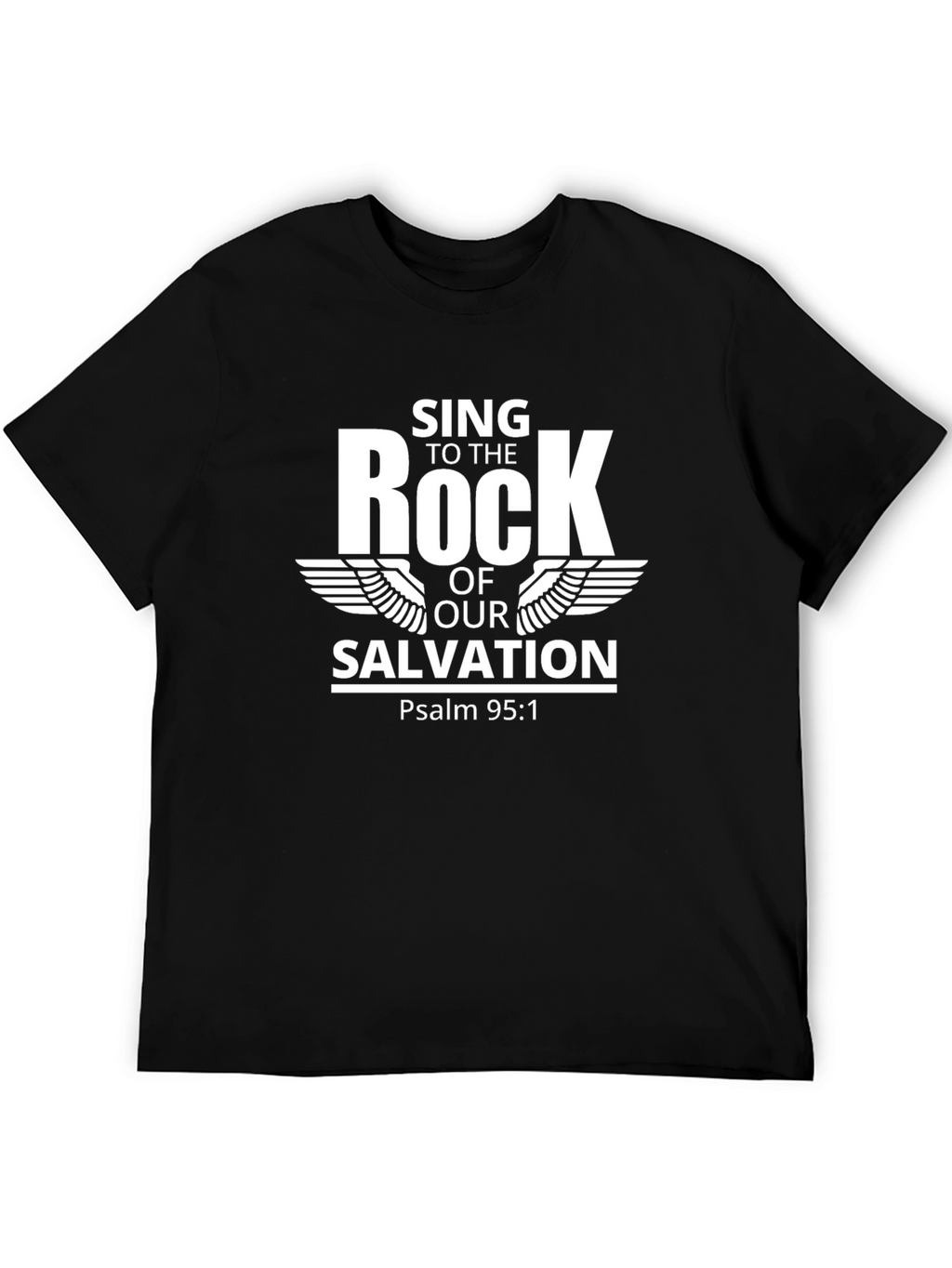 Sing to the Rock Graphic Tee - Christian Apparel