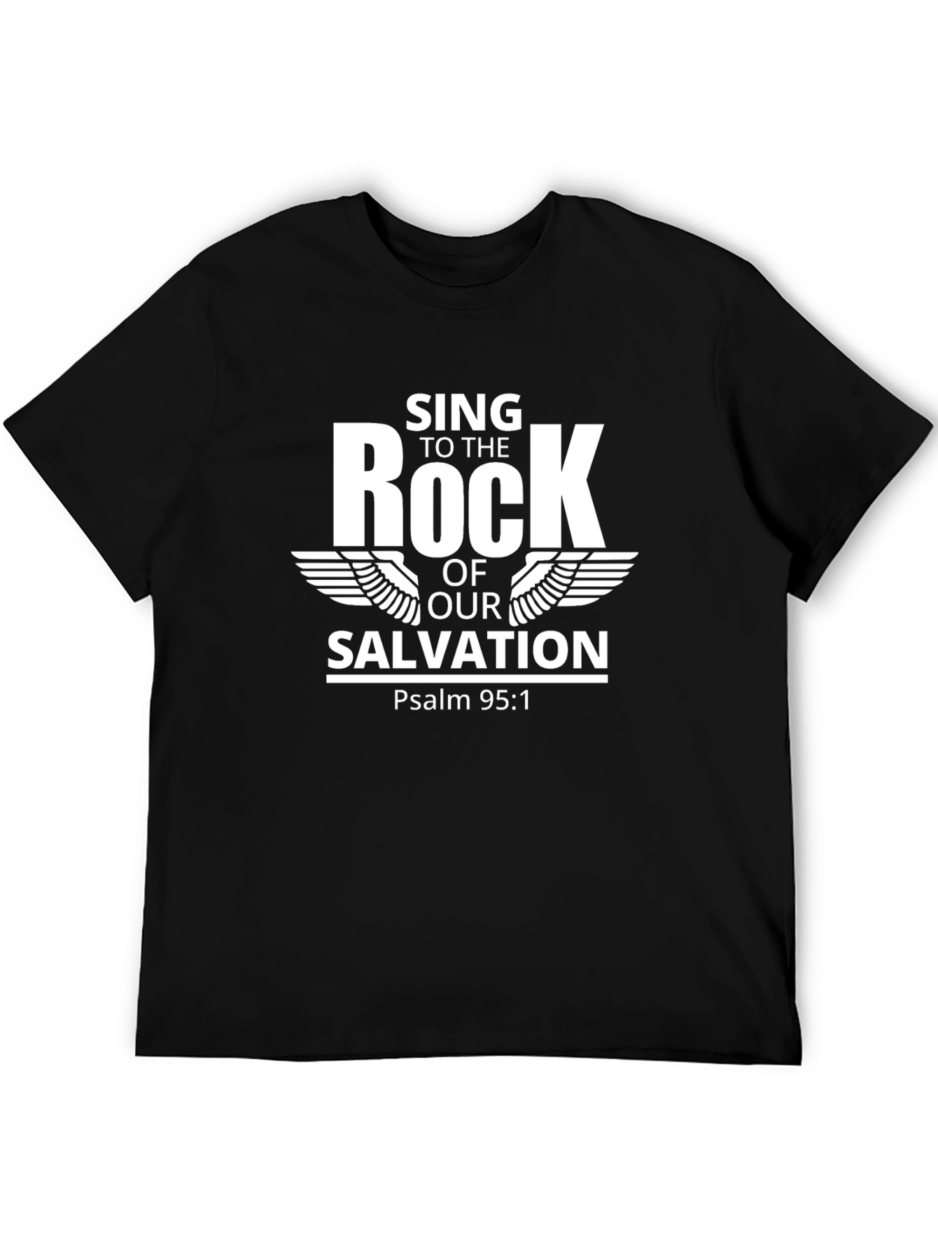 Sing to the Rock Graphic Tee - Christian Apparel