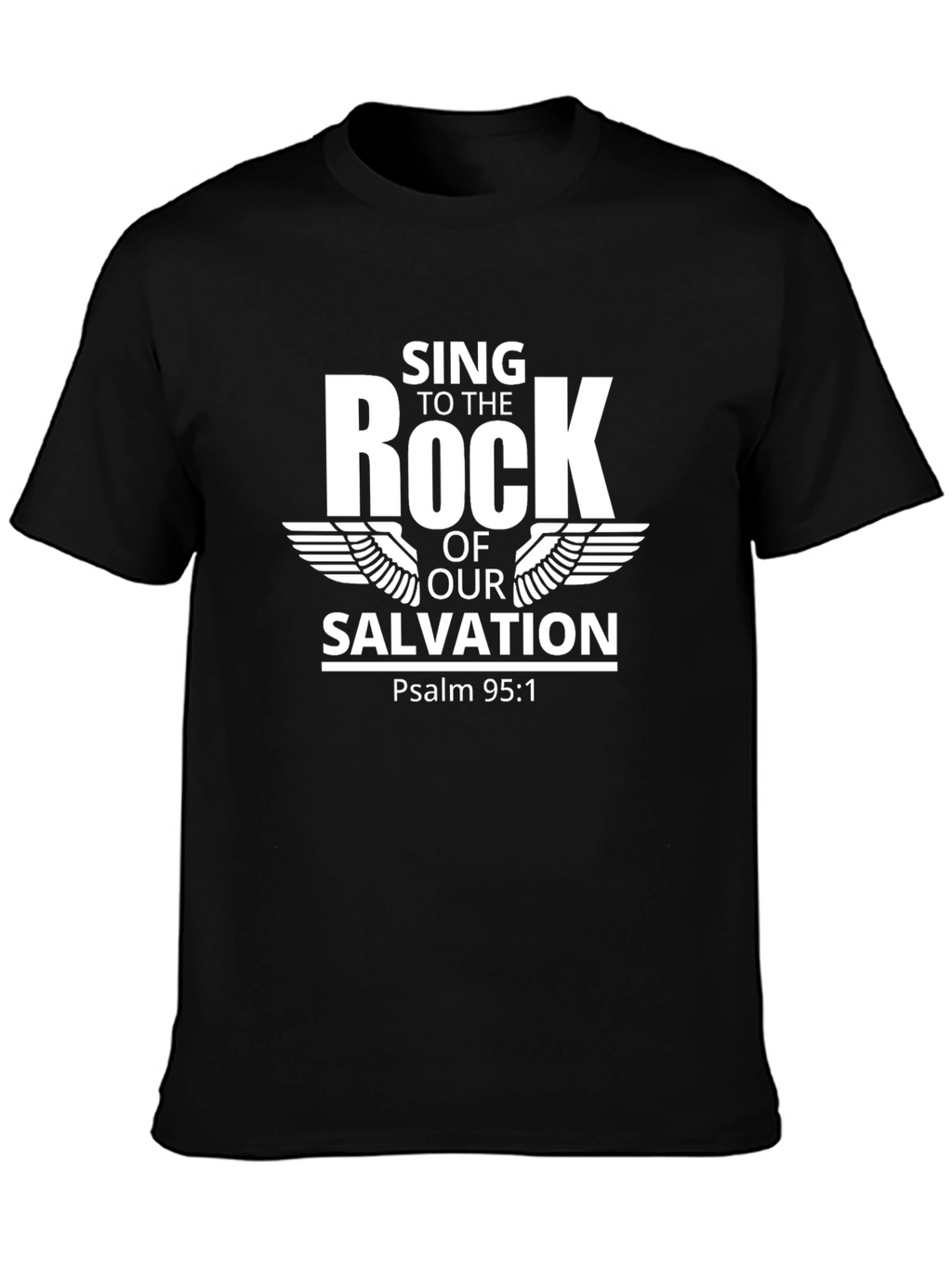Sing to the Rock Graphic Tee - Christian Apparel
