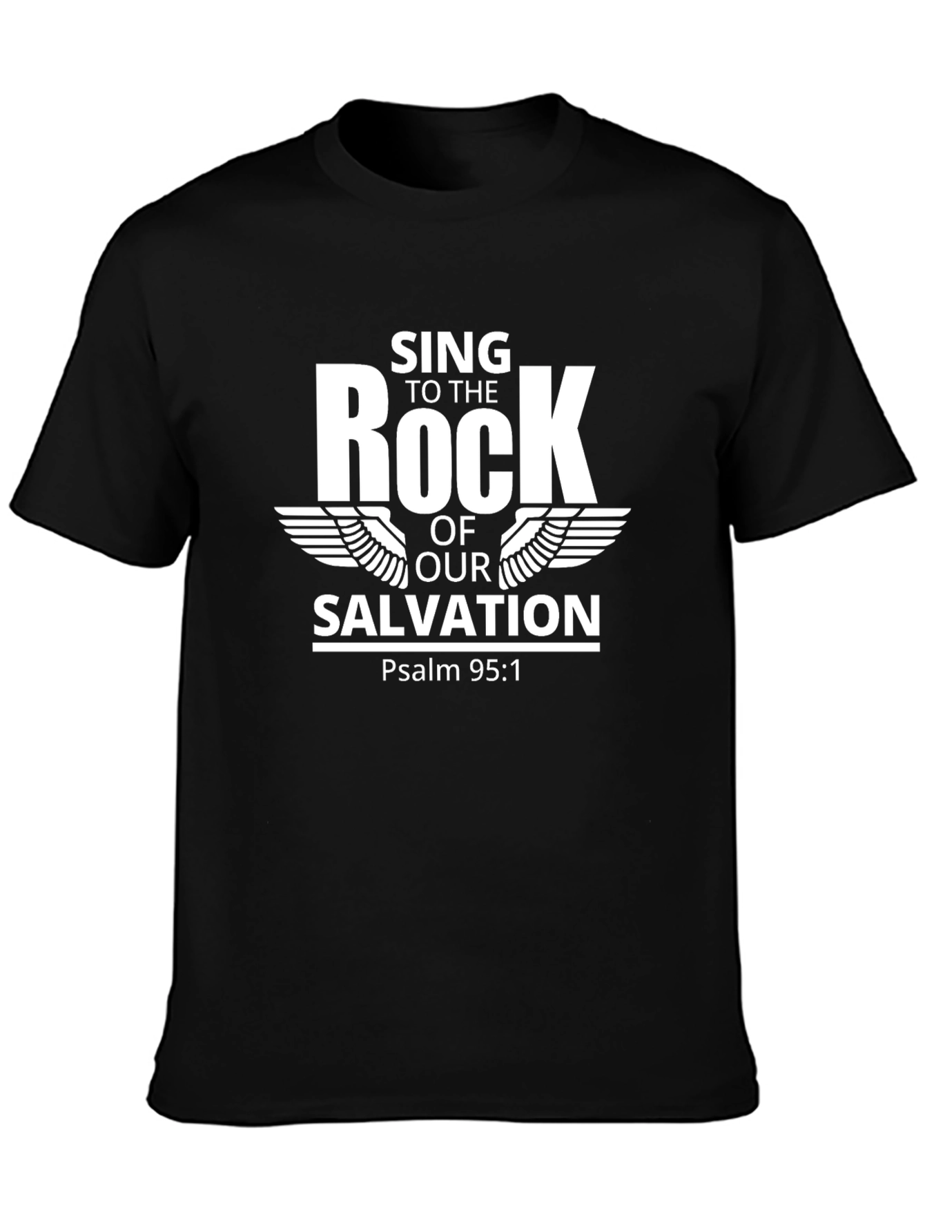 Sing to the Rock Graphic Tee - Christian Apparel