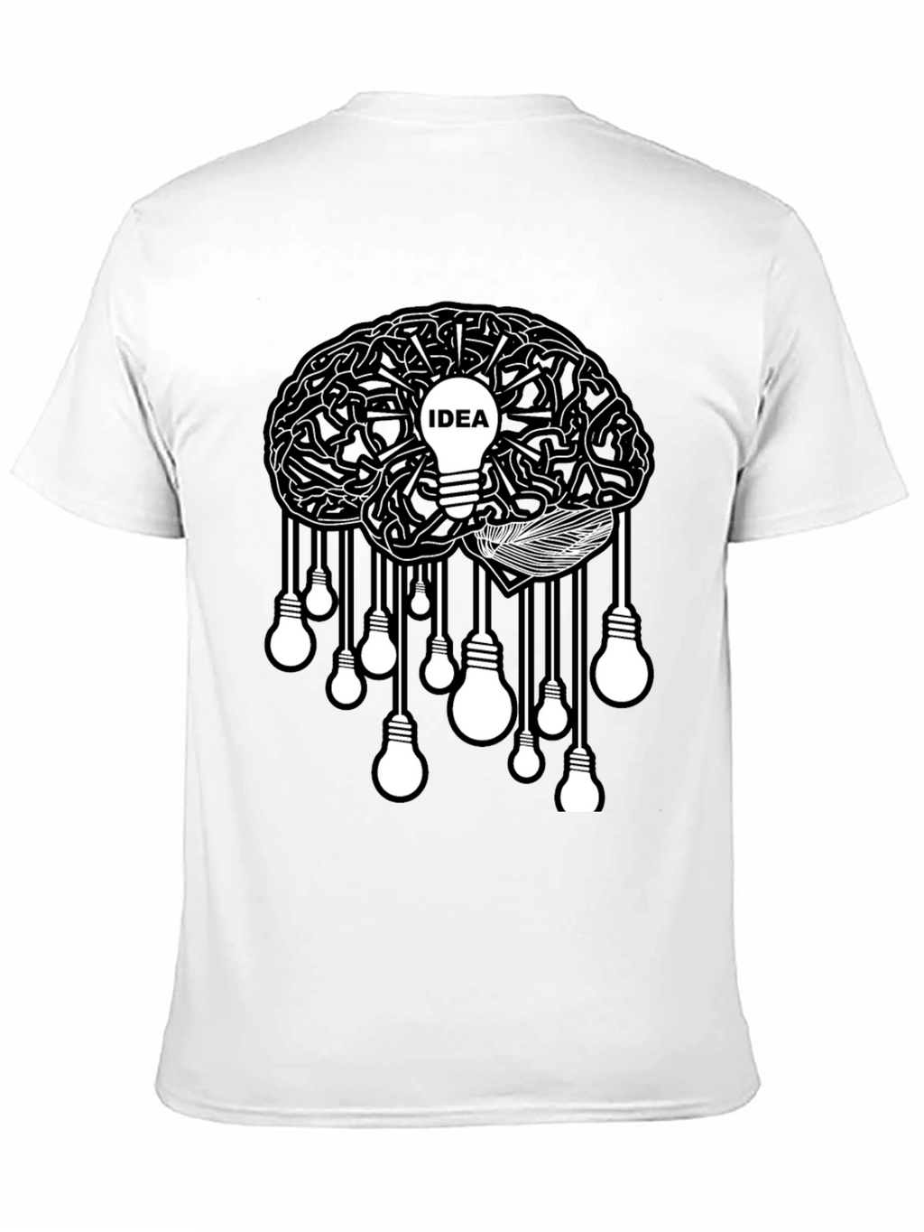 Idea Brain T-Shirt - Creative Thinker Tee