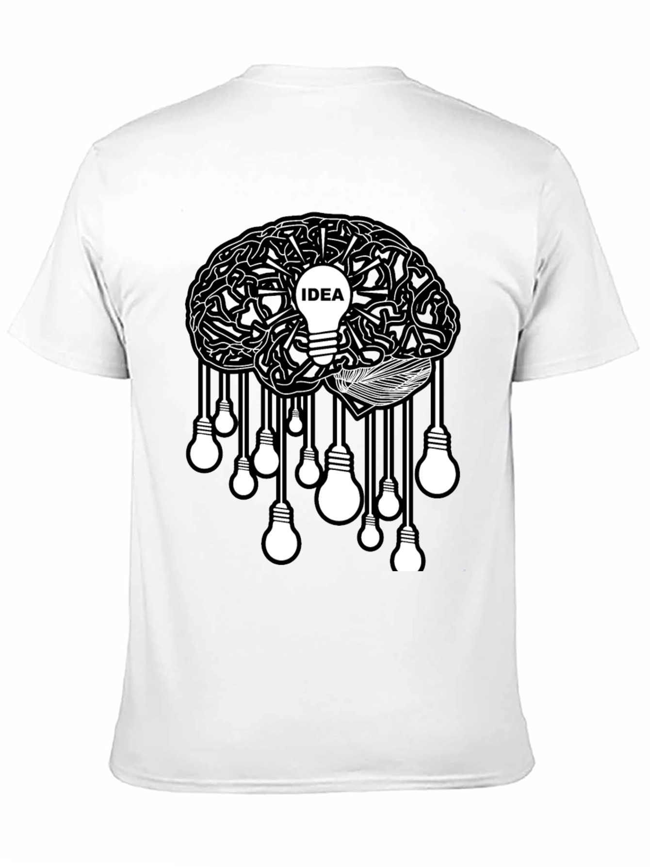 Idea Brain T-Shirt - Creative Thinker Tee