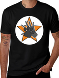 Star Paw Graphic Tee - Black Unisex T-Shirt
