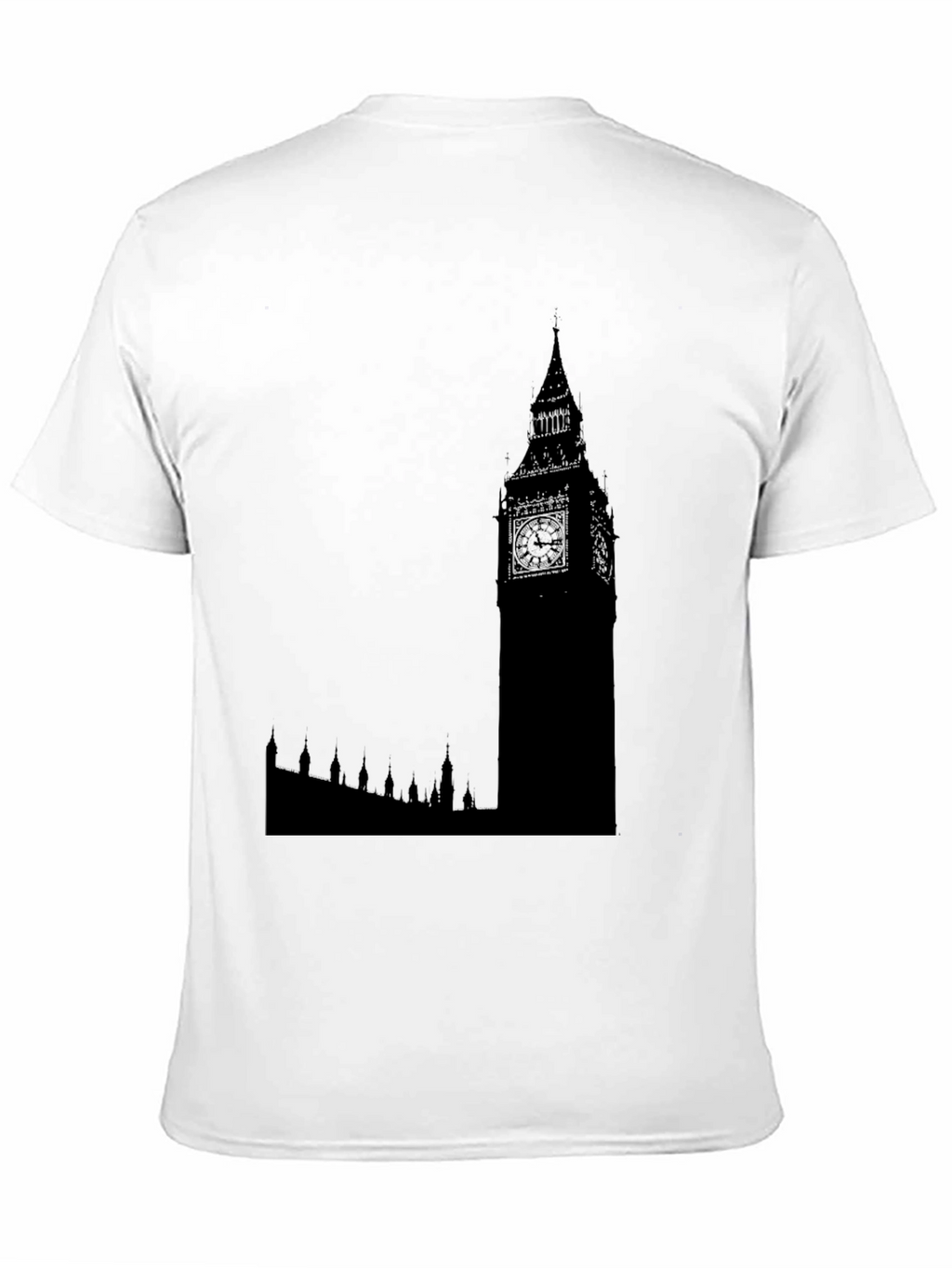 Big Ben Silhouette Tee - London Landmark Shirt