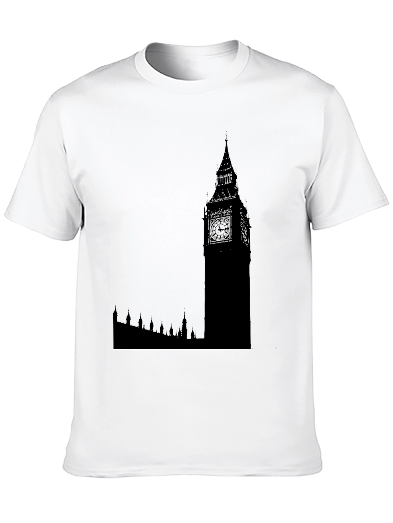 Big Ben Silhouette Tee - London Landmark Shirt