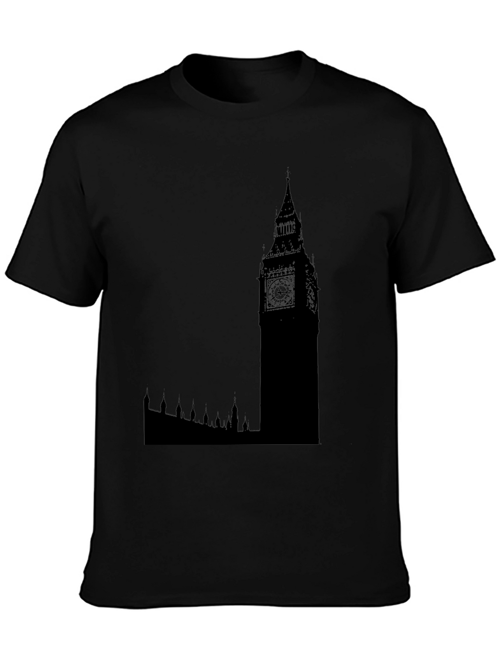 Big Ben Silhouette Tee - London Landmark Shirt