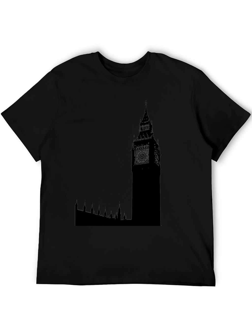 Big Ben Silhouette Tee - London Landmark Shirt