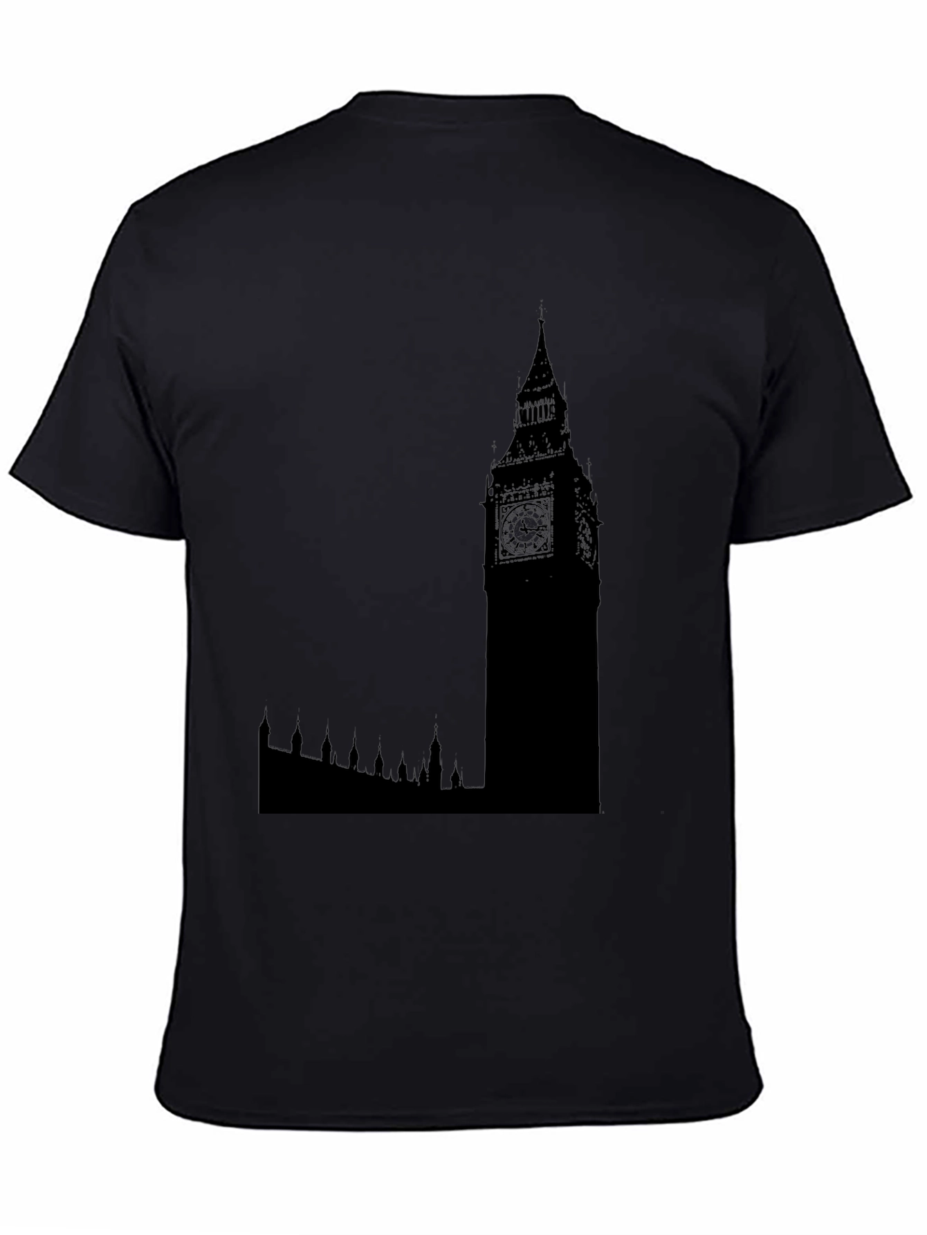 Big Ben Silhouette Tee - London Landmark Shirt