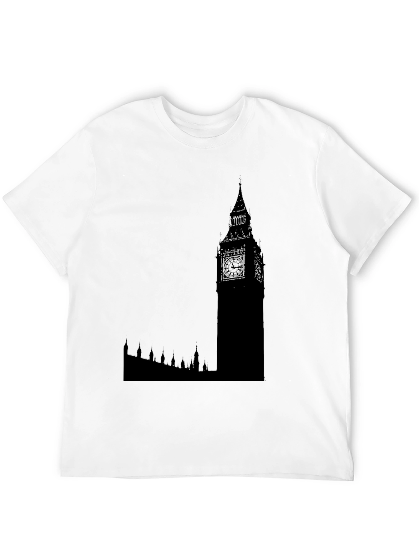 Big Ben Silhouette Tee - London Landmark Shirt