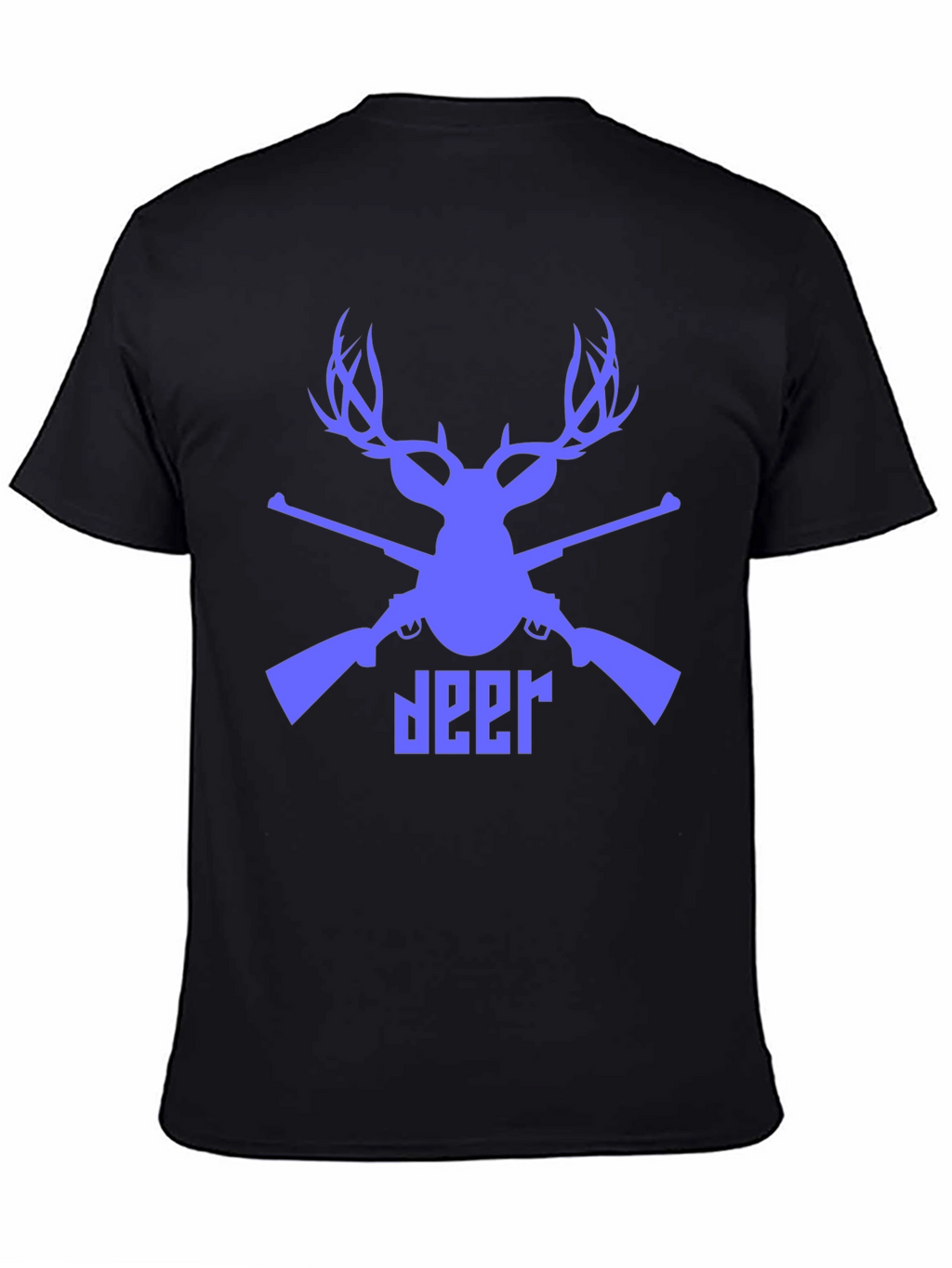 Deer Hunter Graphic Tee - Mens Black T-Shirt