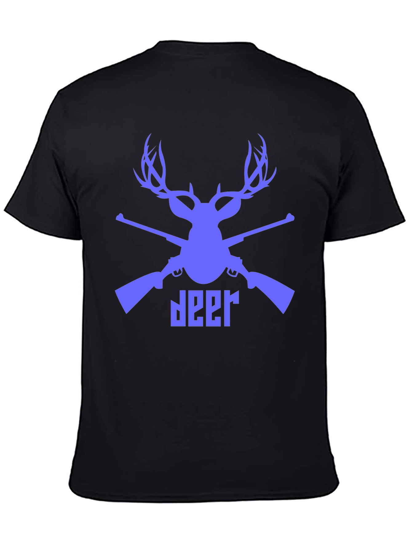 Deer Hunter Graphic Tee - Mens Black T-Shirt
