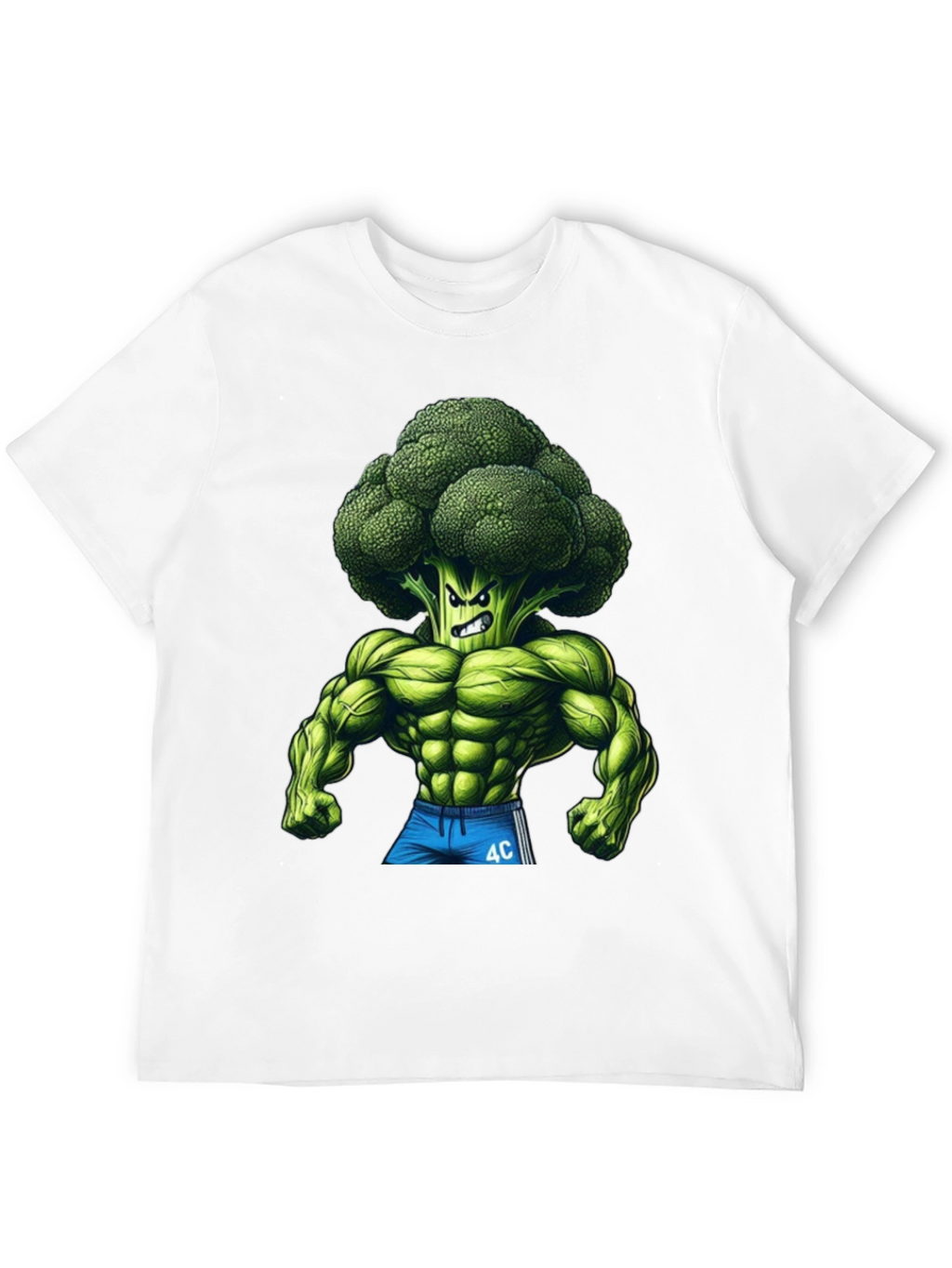 Broccoli Muscle T-Shirt - Black