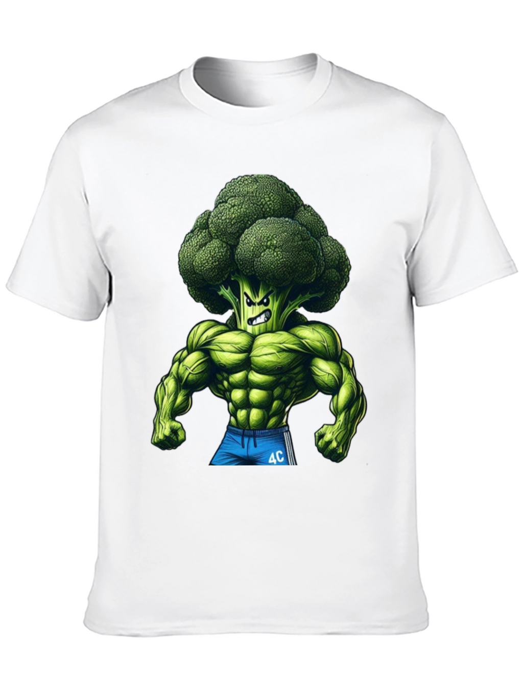 Broccoli Muscle T-Shirt - Black