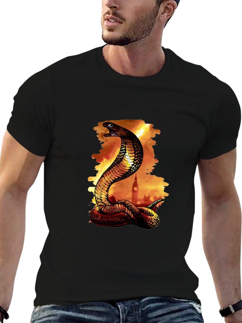 Cobra London Black T-Shirt