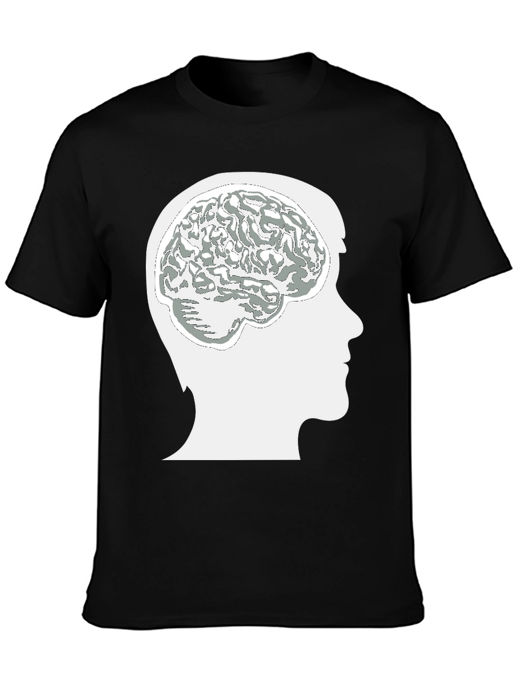 Brain Power Graphic Tee - Mens Black T-Shirt
