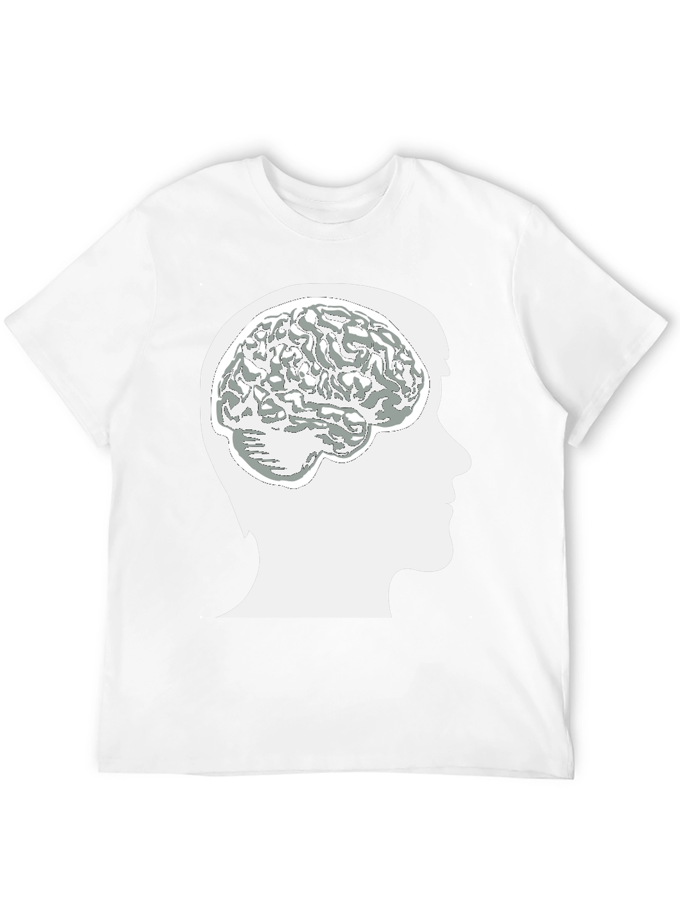Brain Power Graphic Tee - Mens Black T-Shirt