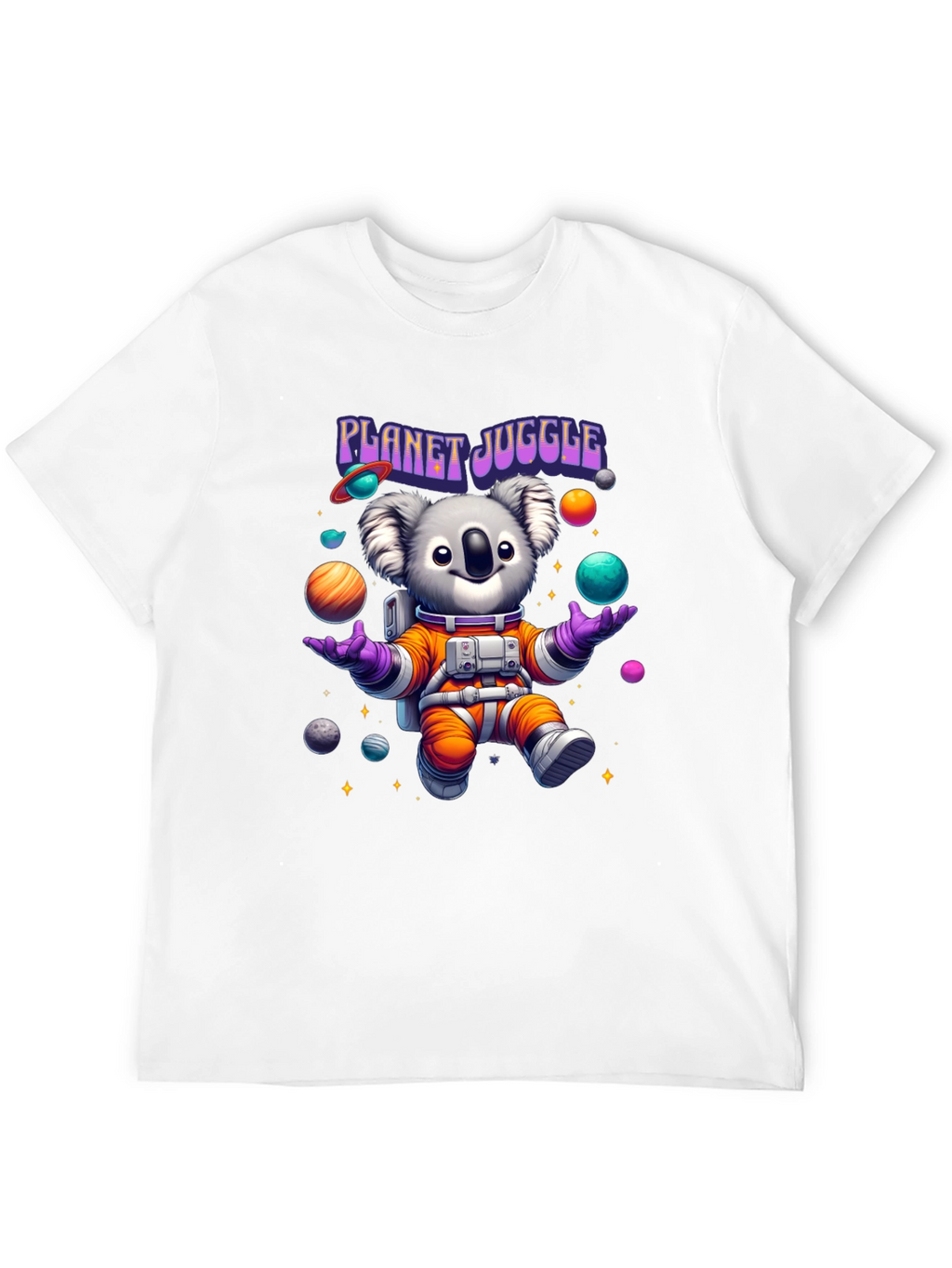 Planet Juggle Koala Astronaut T-Shirt