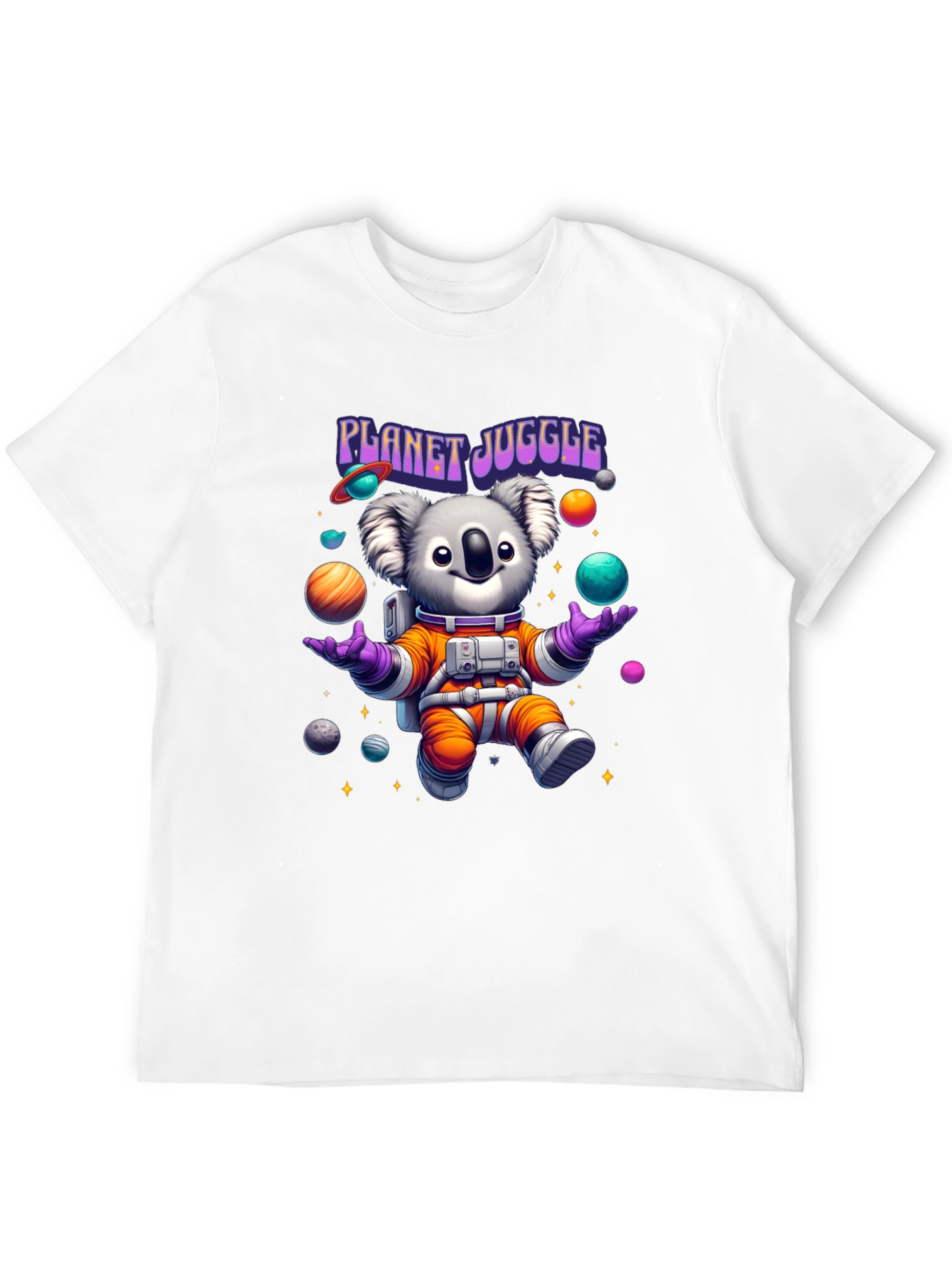 Planet Juggle Koala Astronaut T-Shirt