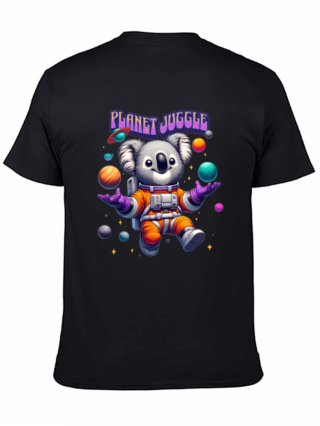 Planet Juggle Koala Astronaut T-Shirt