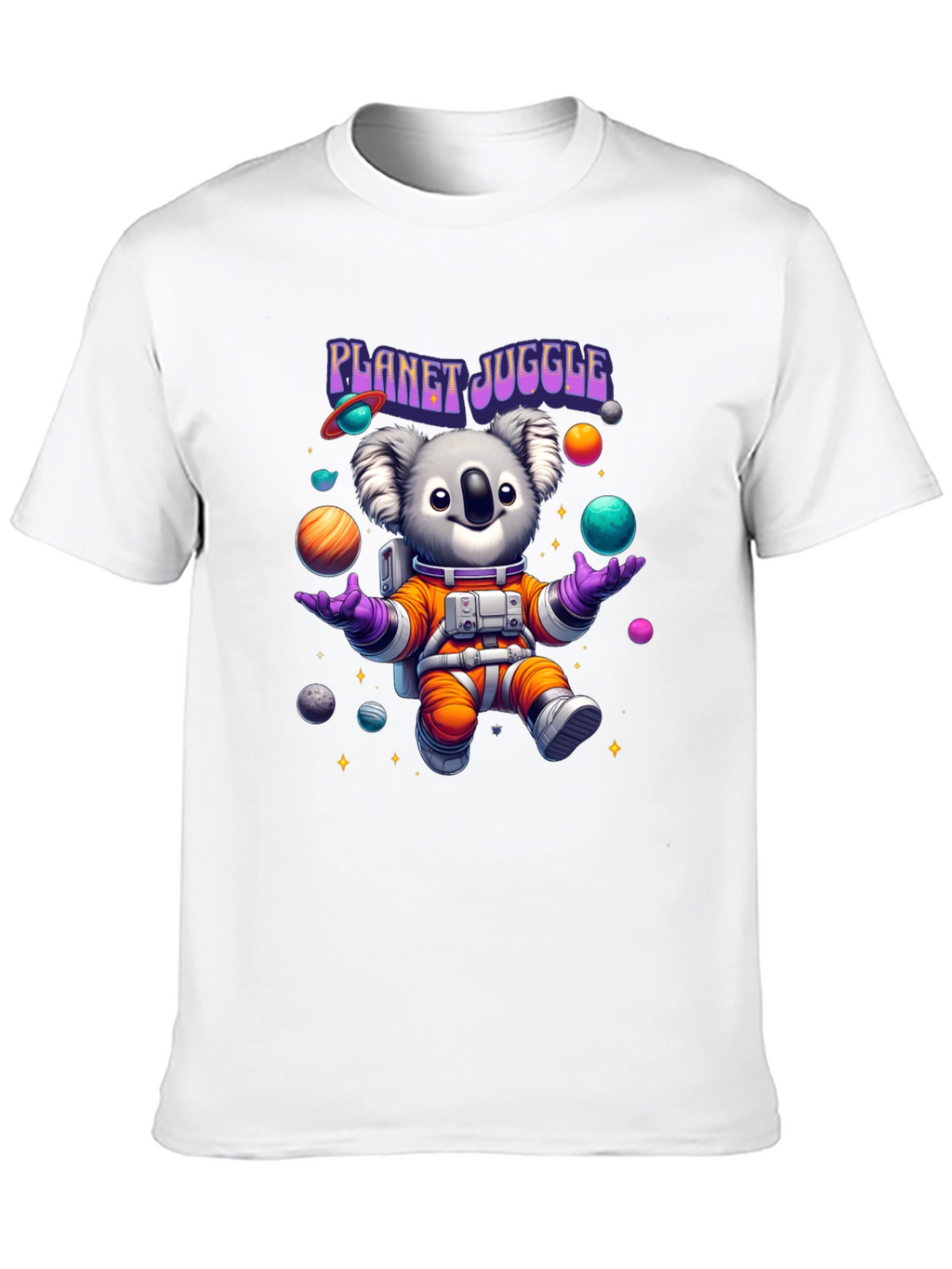 Planet Juggle Koala Astronaut T-Shirt