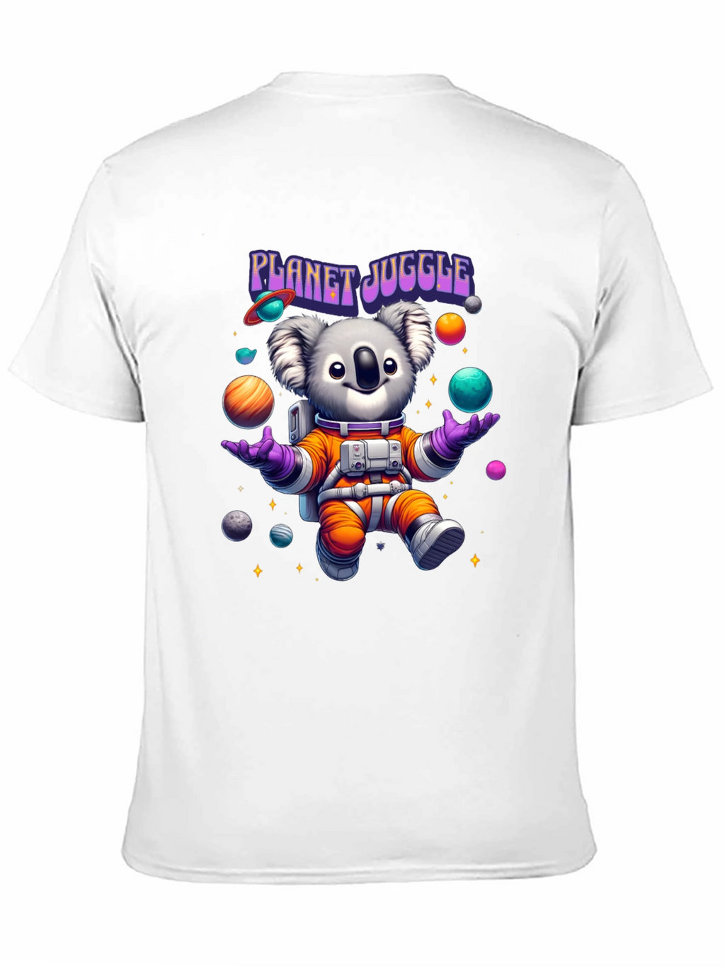 Planet Juggle Koala Astronaut T-Shirt