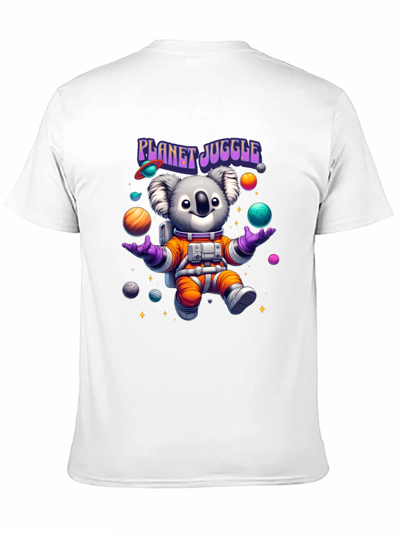 Planet Juggle Koala Astronaut T-Shirt