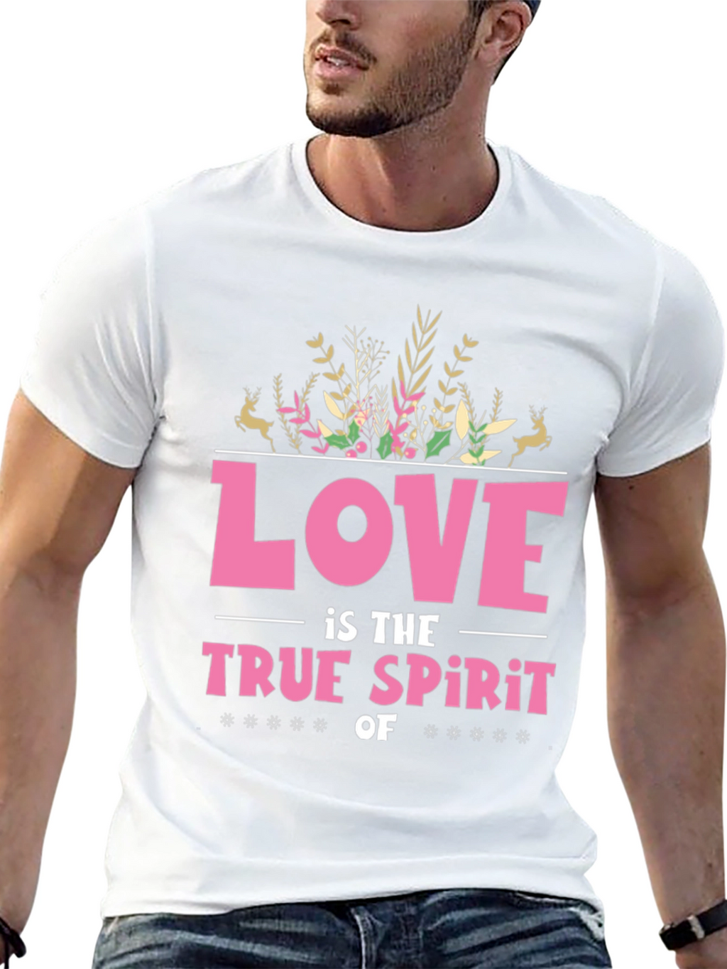 Love is the True Spirit Graphic Tee