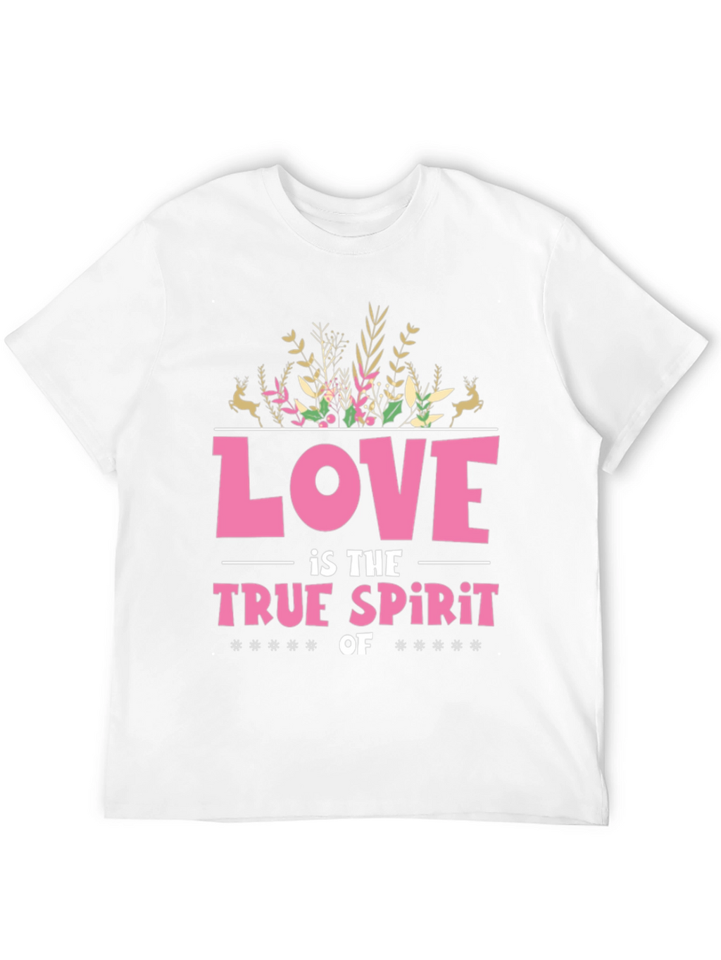Love is the True Spirit Graphic Tee