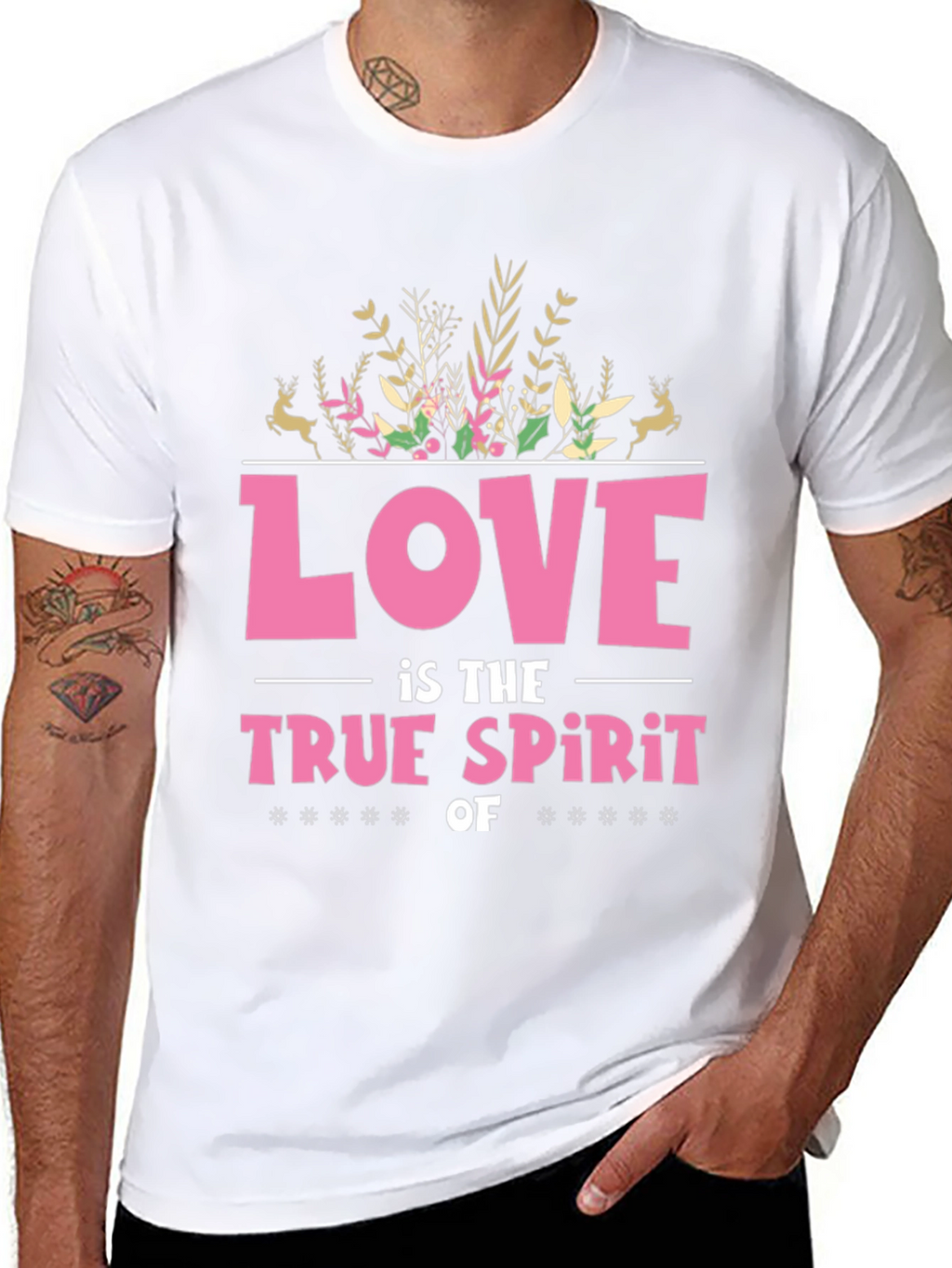 Love is the True Spirit Graphic Tee