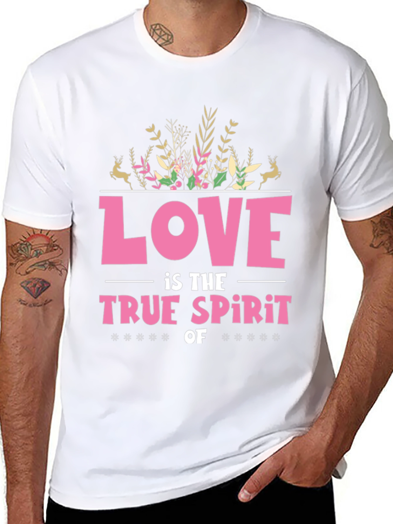 Love is the True Spirit Graphic Tee