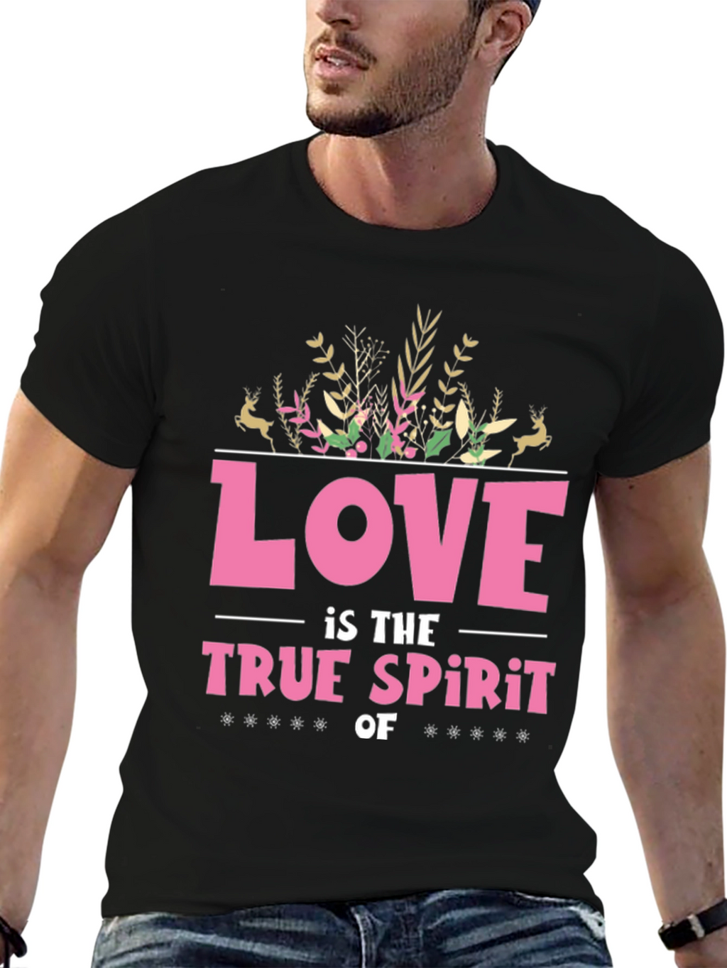 Love is the True Spirit Graphic Tee
